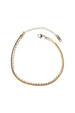 Chaîne de cheville - Plaqué or jaune