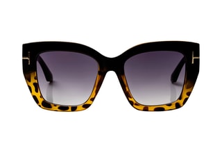 Lunettes de soleil femme - Noir et bleu