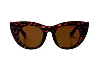 Lunettes de soleil femme - Noir et marron