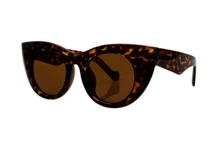 Lunettes de soleil femme - Noir et marron