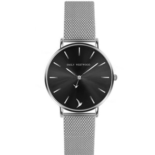 Montre Silver Mini Emily - Acier inoxydable argenté - 38 mm