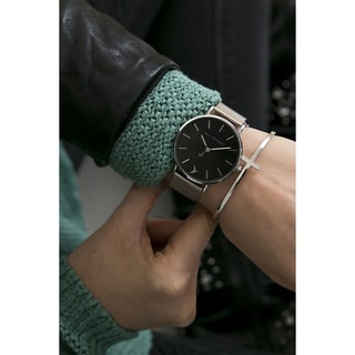 Montre Silver Mini Emily - Acier inoxydable argenté - 38 mm