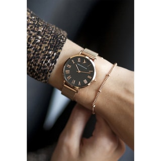 Montre Nostalgy - Acier inoxydable rose gold - 33 mm