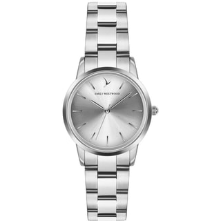 Montre Harleigh - Maille argentée - Cadran argenté - 36 mm