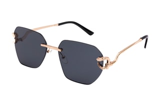 Lunettes de soleil mixte - Catégorie 3 - Doré