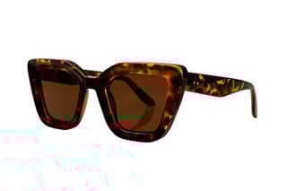 Lunettes de soleil femme - Marron