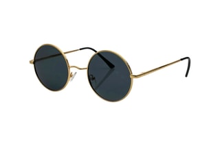 Lunettes de soleil polarisées mixte - Doré et noir