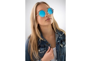 Lunettes de soleil polarisées mixte - Argenté