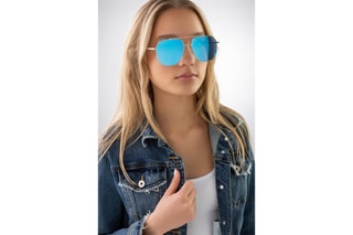 Lunettes de soleil polarisées mixte - Argenté