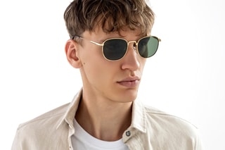 Lunettes de soleil mixte - Doré et vert