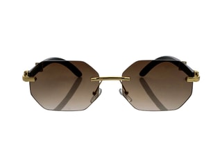 Lunettes de soleil mixte - Doré et marron