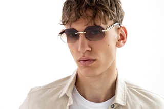 Lunettes de soleil mixte - Doré et marron