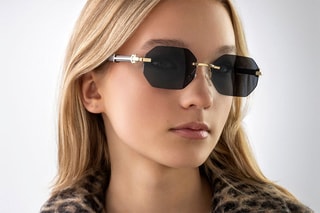 Lunettes de soleil mixte - Doré et gris