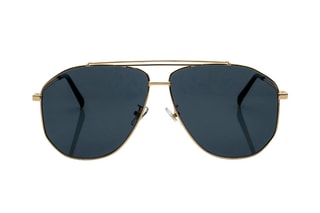 Lunettes de soleil mixte - Doré et gris