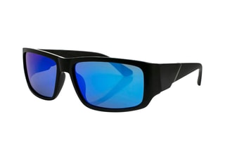 Lunettes de soleil polarisées mixte - Bleu et noir