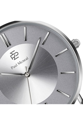 Montre à quartz en acier - Argenté