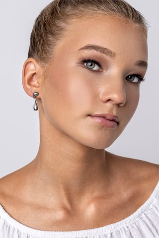 Boucles d'oreilles Averie - Argenté