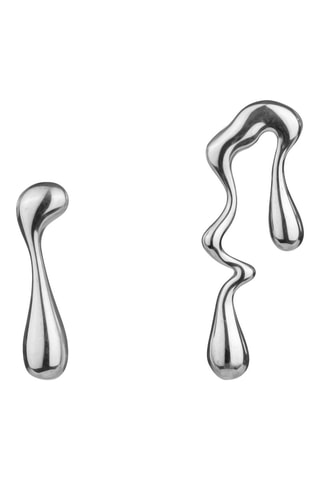 Boucles d'oreilles Averie - Argenté