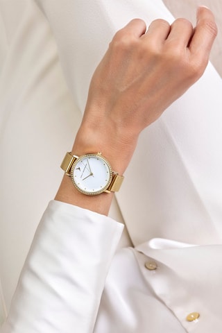 Montre à quartz en acier - Doré - Emily Westwood
