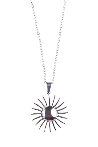 Collier - Plaqué or blanc