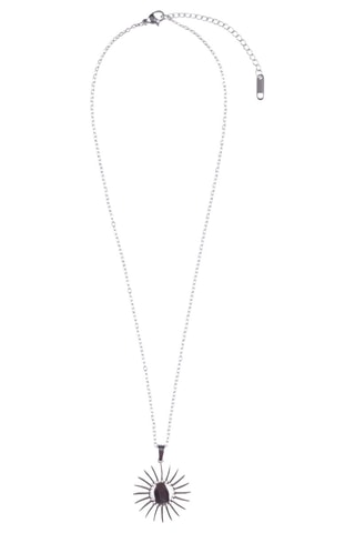 Collier - Plaqué or blanc