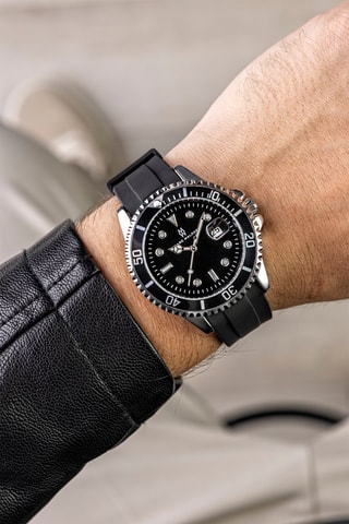 Montre à quartz en silicone - Marc Malone