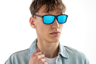 Lunettes de soleil polarisées mixte - Bleu et noir