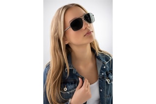 Lunettes de soleil polarisées mixte - Gris et noir