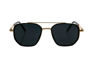 Lunettes de soleil polarisées mixte - Doré et noir