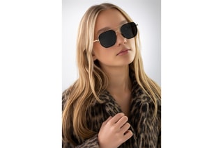 Lunettes de soleil polarisées mixte - Doré et noir
