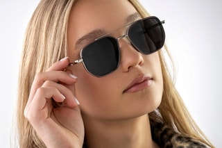 Lunettes de soleil polarisées mixte - Argenté et noir