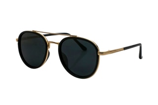 Lunettes de soleil polarisées mixte - Doré et noir