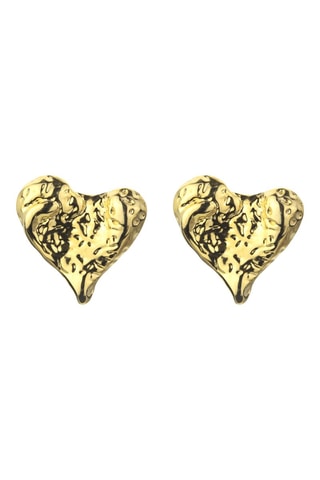 Puces - Plaqué or jaune
