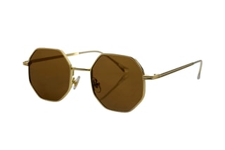 Lunettes de soleil mixte - Doré