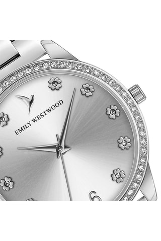 Montre à quartz en métal - Argenté - Emily Westwood