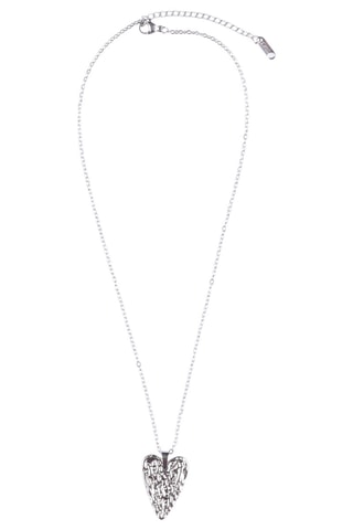 Collier - Plaqué or blanc