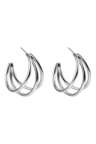 Boucles d'oreilles - Argenté