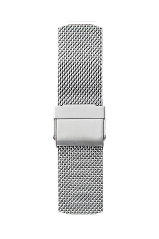 Montre à quartz en acier  -  Argenté et doré rose