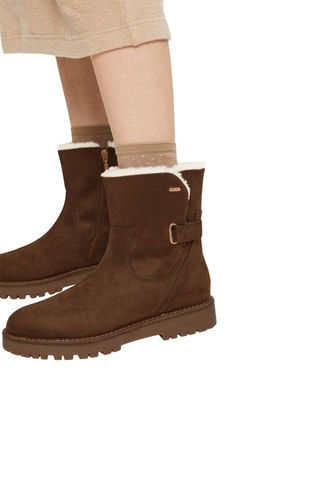 Botins forrados - Castanho