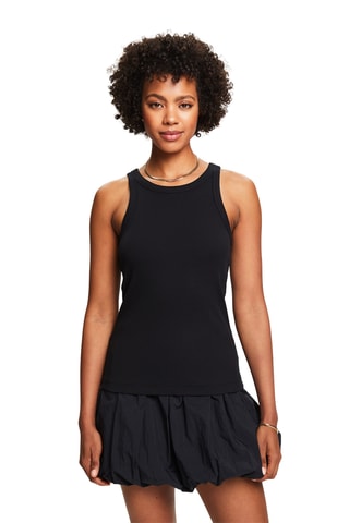 Camisola de alças - Preto