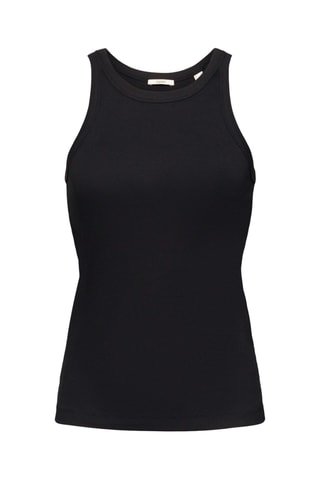 Camisola de alças - Preto