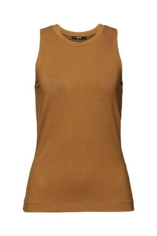 Camisola de alças - Caqui