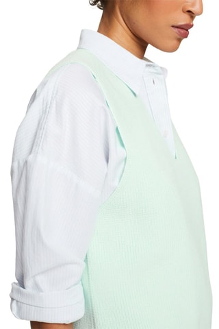 Camisola sem mangas - Verde-claro
