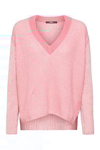 Camisola em lã e alpaca - Rosa