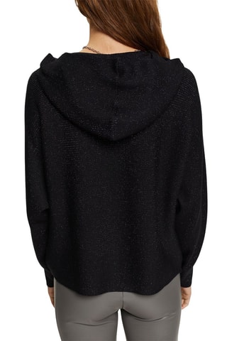 Camisola com capuz - Preto