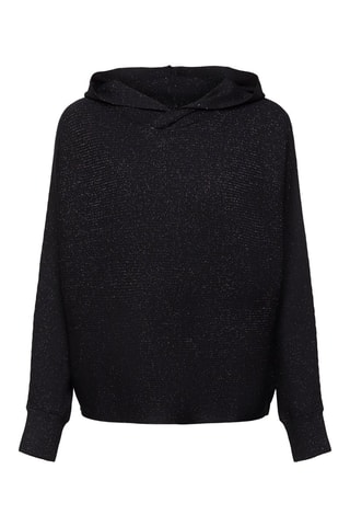 Camisola com capuz - Preto