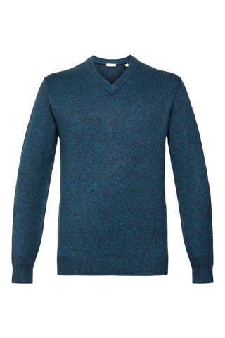 Camisola Azul-pato mesclado