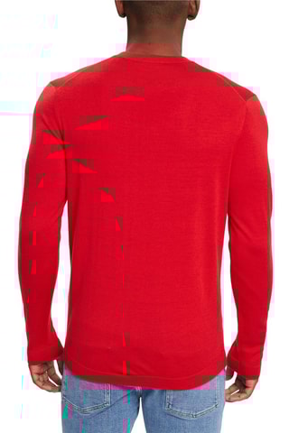 Camisola em lã Vermelho