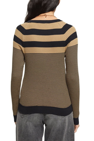 Camisola - Bege e preto