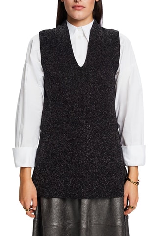 Camisola sem mangas - Preto